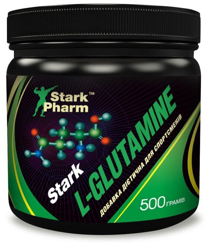 Глютамин Stark Pharm - L-Glutamine (500 грамм) - фото 1 - id-p324228663
