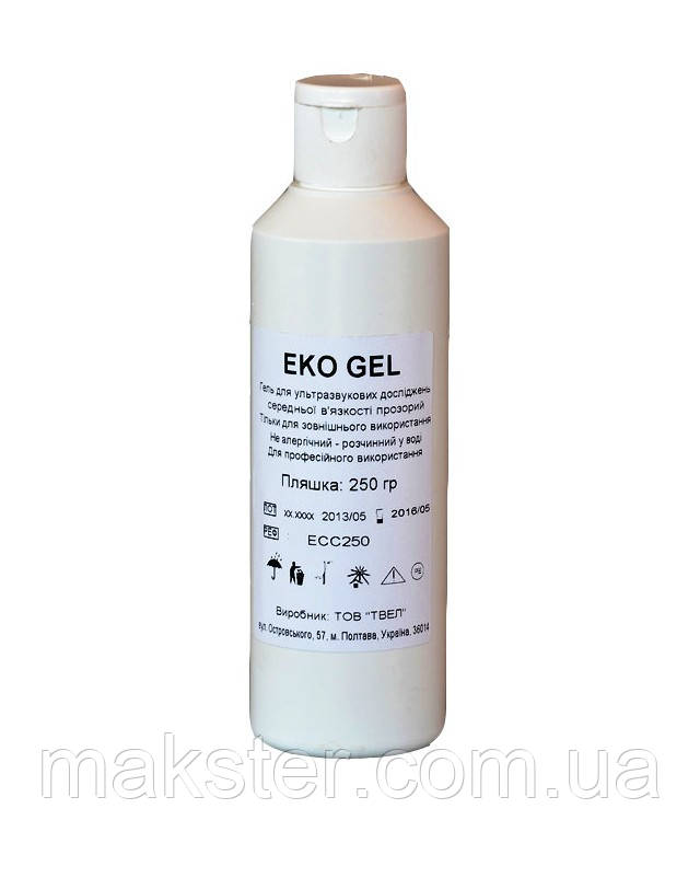 Гель для УЗИ Eko Gel 250 г: продажа, цена в Днепре. Интимные смазки от ...