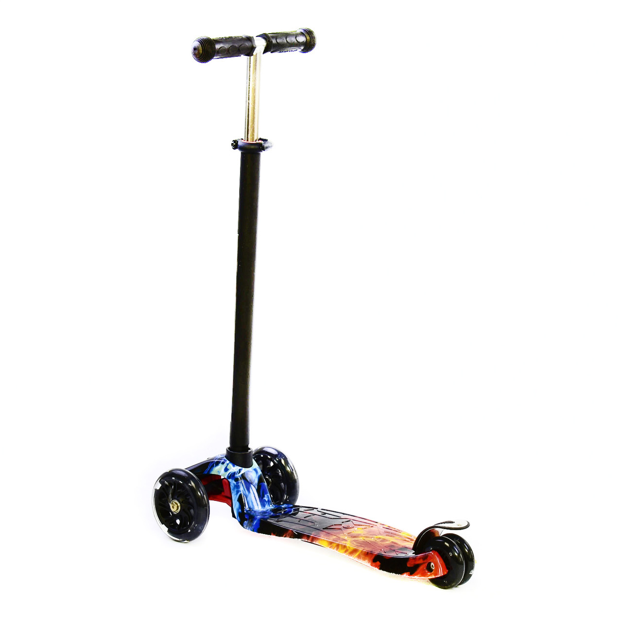 Самокат MAXI Best Scooter 3 Колеса Свет 50кг Огненный (А 24651 /5546743 ...