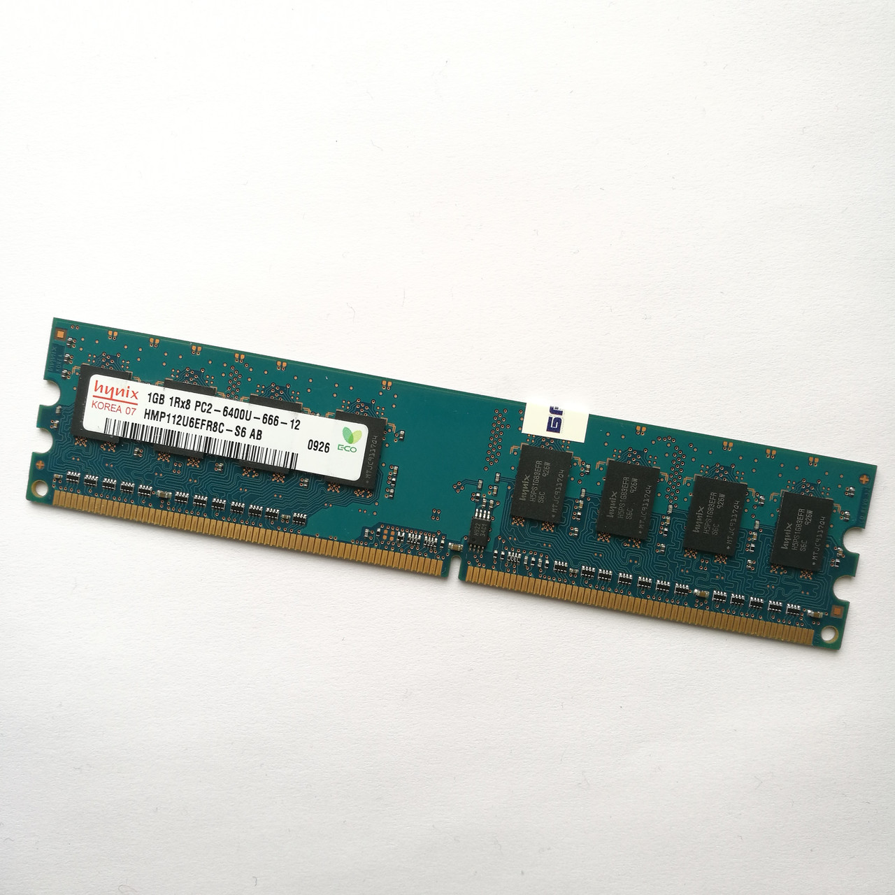 Оперативная память Hynix DDR2 1Gb 800MHz PC2 6400U CL6 (HMP112U6EFR8C-S6 AB) Б/У