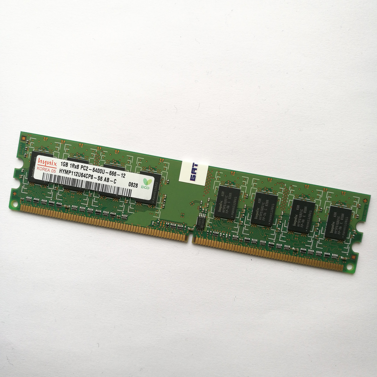 Оперативная память Hynix DDR2 1Gb 800MHz PC2 6400U CL6 (HMP112U64CP8-S6 AB-C) Б/У