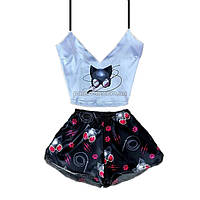 Піжама жіноча Cat Woman шовкова XS-S