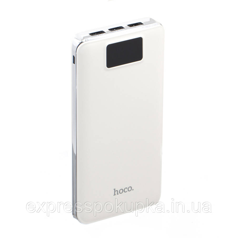 Портативний акумулятор Power Bank HOCO B23 FLOWED 10000 mAh White