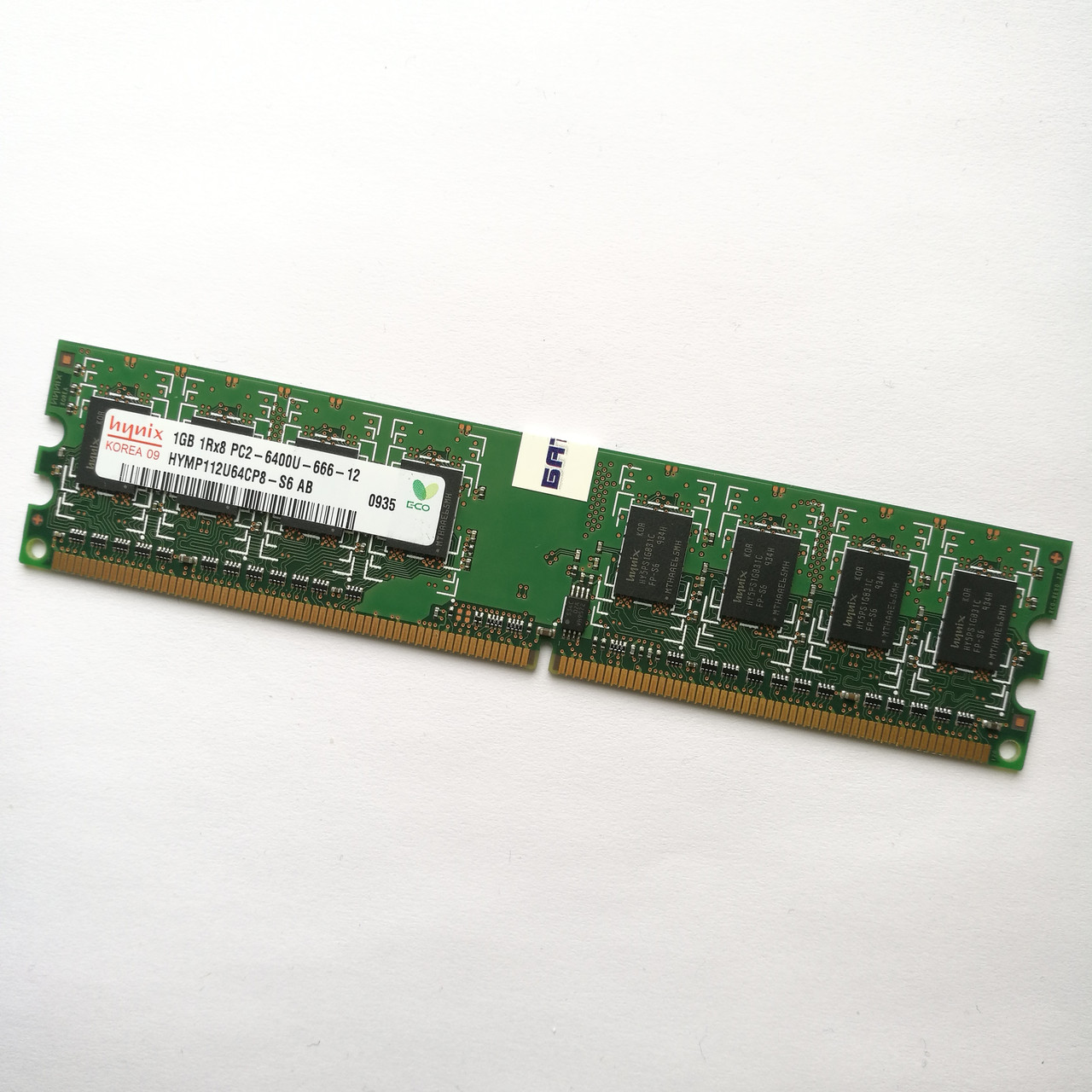 Оперативная память Hynix DDR2 1Gb 800MHz PC2 6400U CL6 (HMP112U64CP8-S6 AB) Б/У