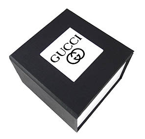 Чорна подарункова коробка Gucci для наручного годинника
