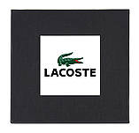 Чорна подарункова коробка Lacoste для наручного годинника., фото 3