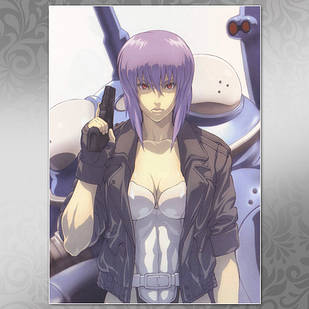 Плакат аніме Привид в латах А3 | Ghost In The Shell