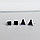 Срібні Сережки Гвоздики Пусети "Лаконічність" в стилі Мінімалізм, фото 3