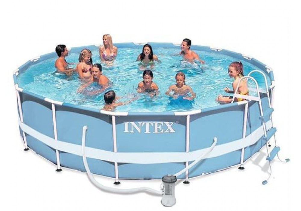 Басейн каркасний Intex (28718) з фільтр-насосом, 366 х 99 см