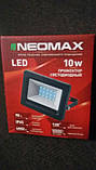 Світлодіодний Led Прожектор NEOMAX 10 W 220 V IP65 6500 K, фото 2