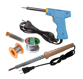 Паяльники та припій