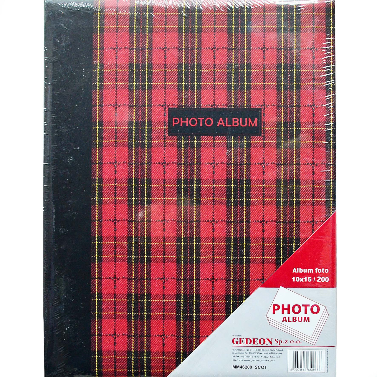Альбом сімейний "Foto album Клітка" 200/10х15см.
