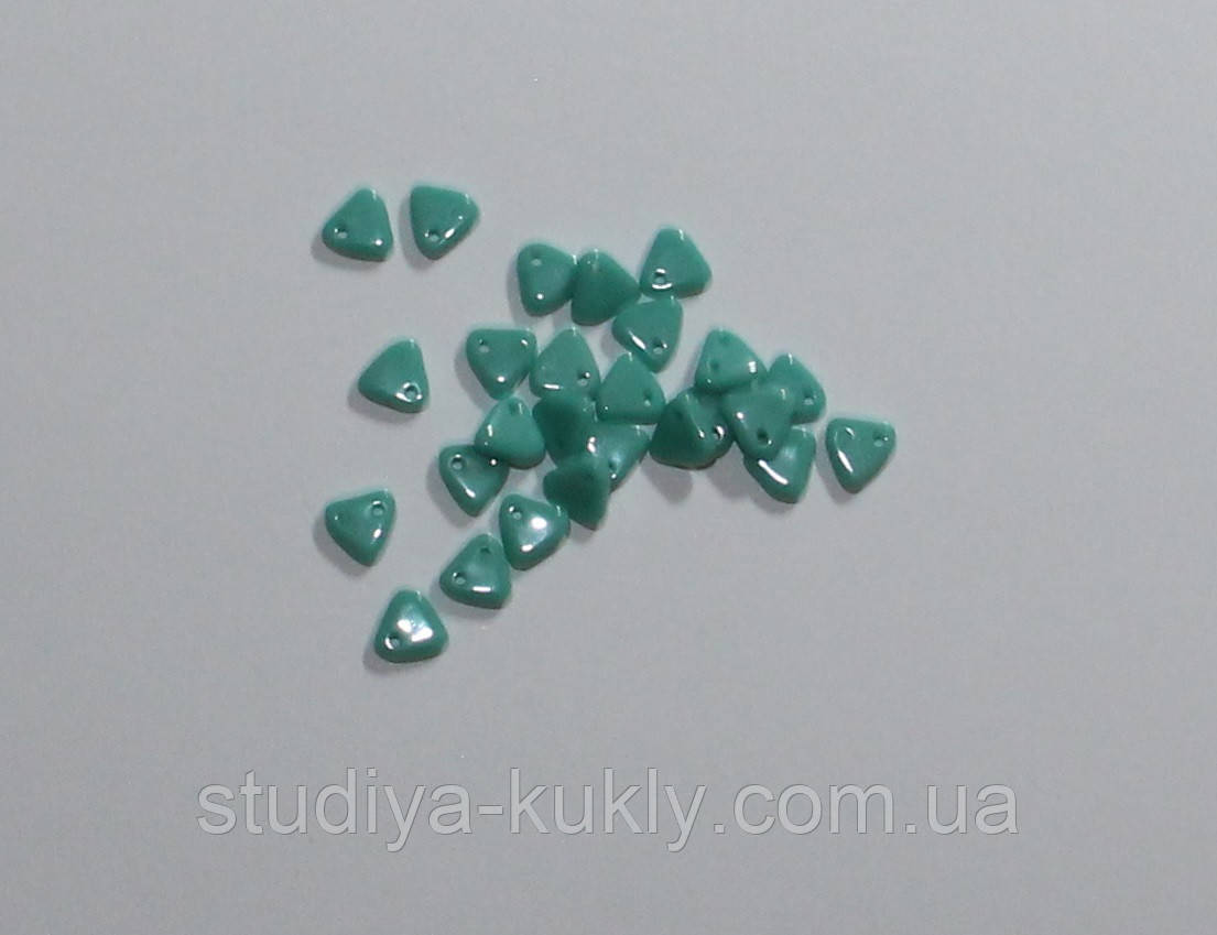 Гудзик для ляльок мікро, скло, 5-6 мм, № 13ст, фото 1