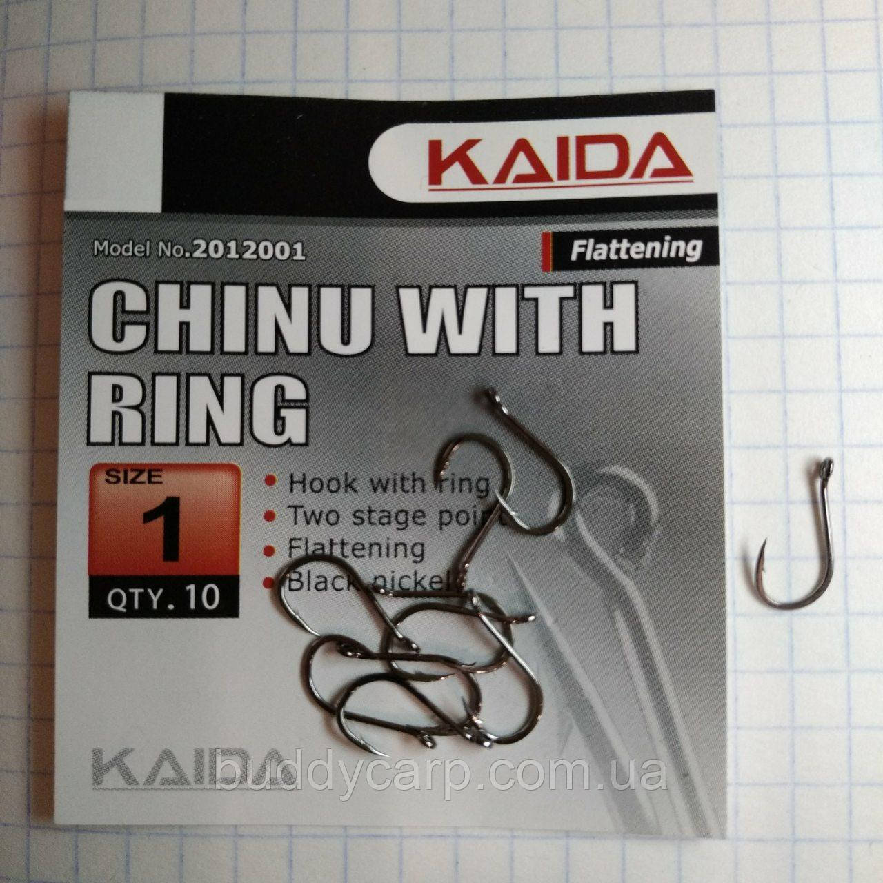 Гачки Kaida Chinu With Ring # 1