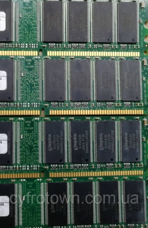Оперативная память 1Gb DDR1 PC-2700 333MHz під Intel та AMD для ПК бу