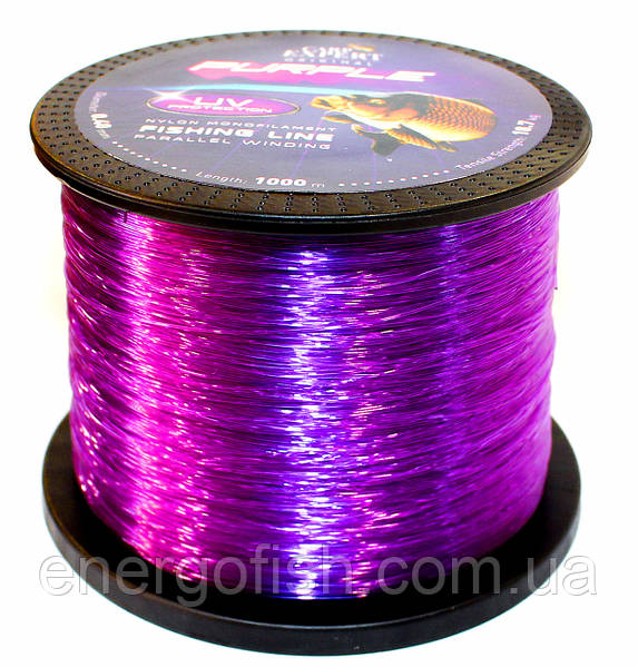 Леска Energofish Carp Expert UV Purple 1000 м 0.25 мм 8.9кг (30121825):  заказ, цены в Ужгороде. ProductCategory.caption от Energofish - 887009984