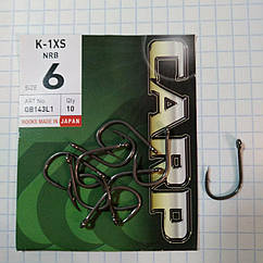 Гачки Hayabusa Carp K-1XS NRB size 6
