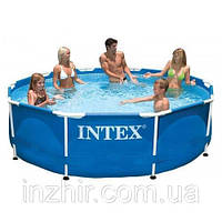 Каркасний круглий басейн Intex
