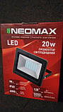 Світлодіодний Led Прожектор NEOMAX 20 W 220 V IP65 6500 K, фото 3