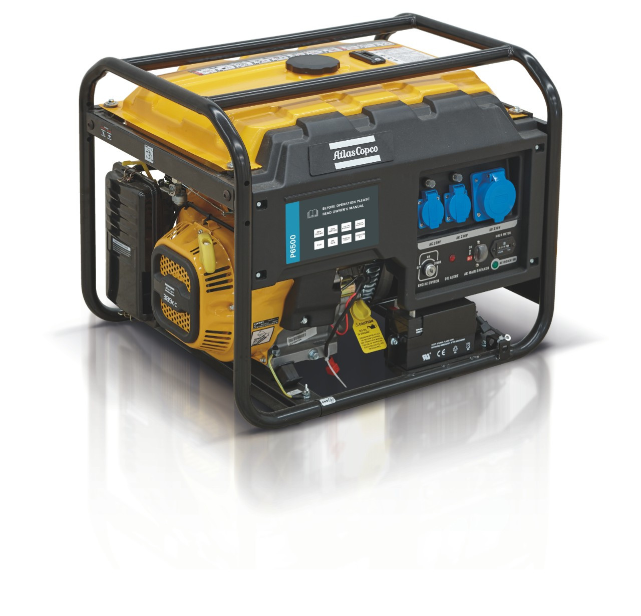 Генератор Atlas Copco P6500 5 кВт, фото 1