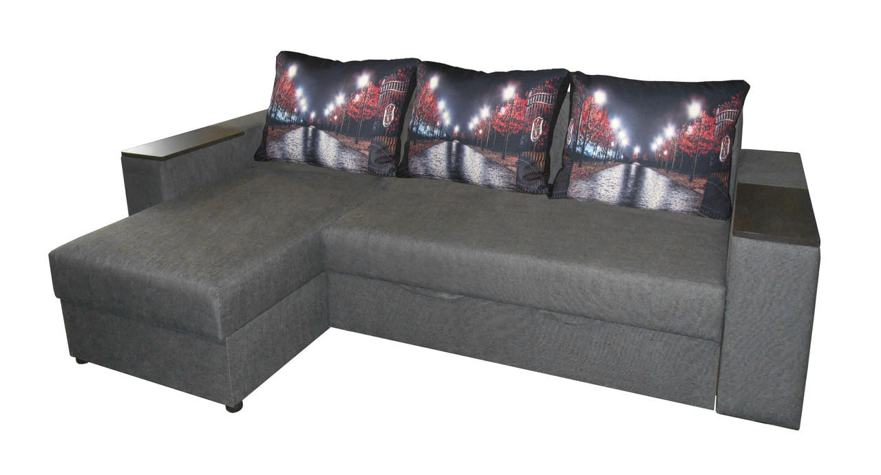 Кутовий диван на ламелі Верона, фото 1