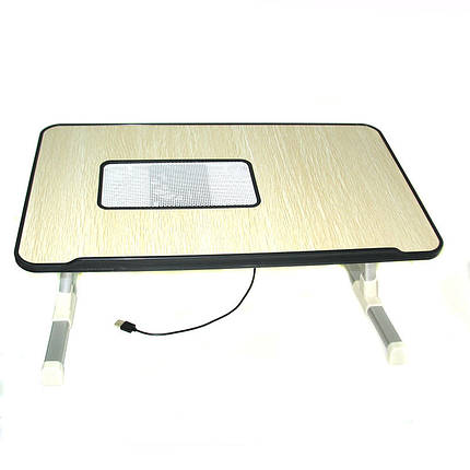 Підставка для ноутбука Laptop table A8 з кулером для охолодження, фото 1