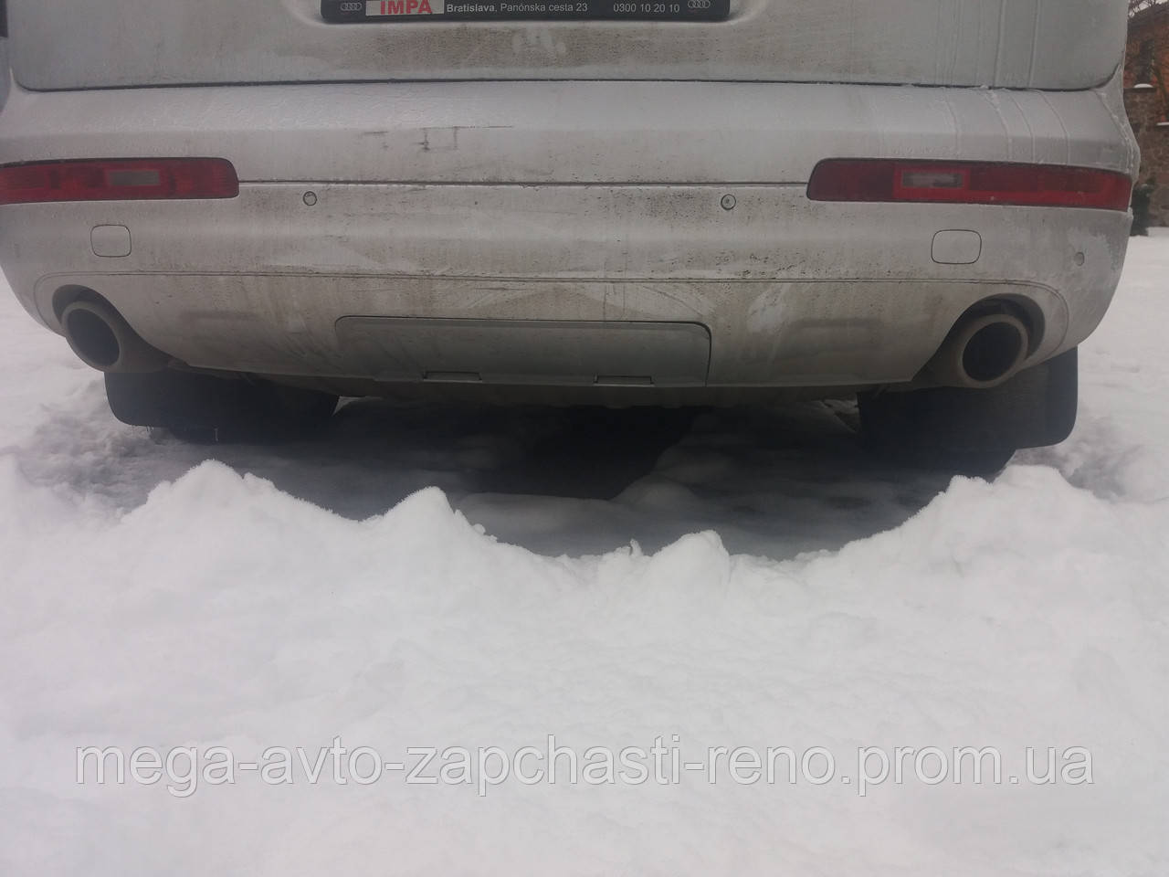Бампер задній на Audi Q7 ауді до 7