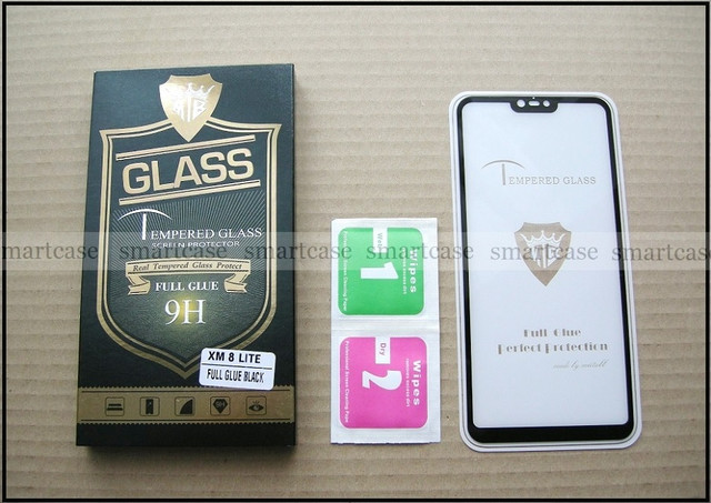 защитное стекло на весь экран Xiaomi Mi 8 lite купить