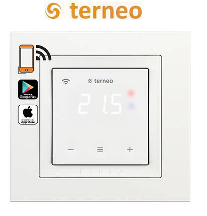 Терморегулятор Terneo SX unic WI-FI програмований сенсорний (DS Electronics), фото 1