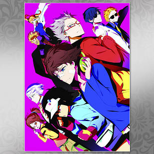 Плакат А3  Аніме Hamatora 001