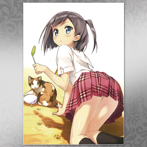 Плакат A3  Аніме Hentai Ouji To Warawanai Neko 001