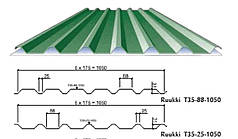 Профнастил RanTech T-35 RAL 8017 mat 0,43 мм.