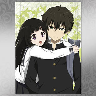 Плакат A4  Аніме Hyouka 001