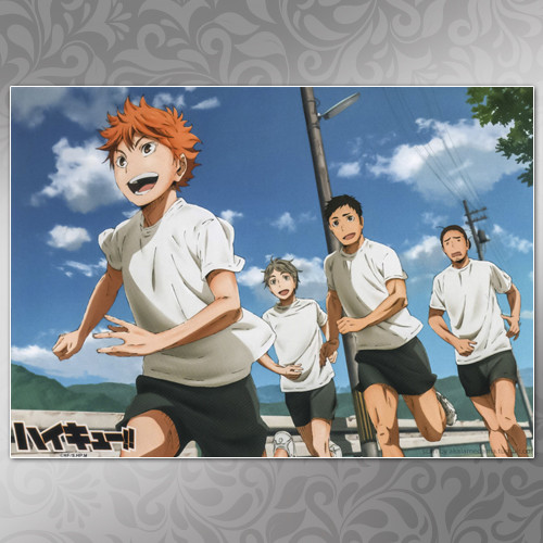 Плакат A4 Аниме Haikyuu! 005