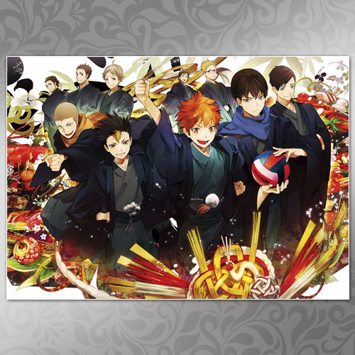 Плакат A4 Аниме Haikyuu! 008