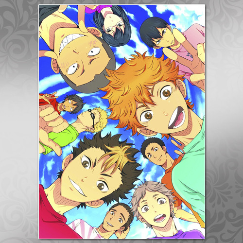 Плакат A4 Аниме Haikyuu! 015