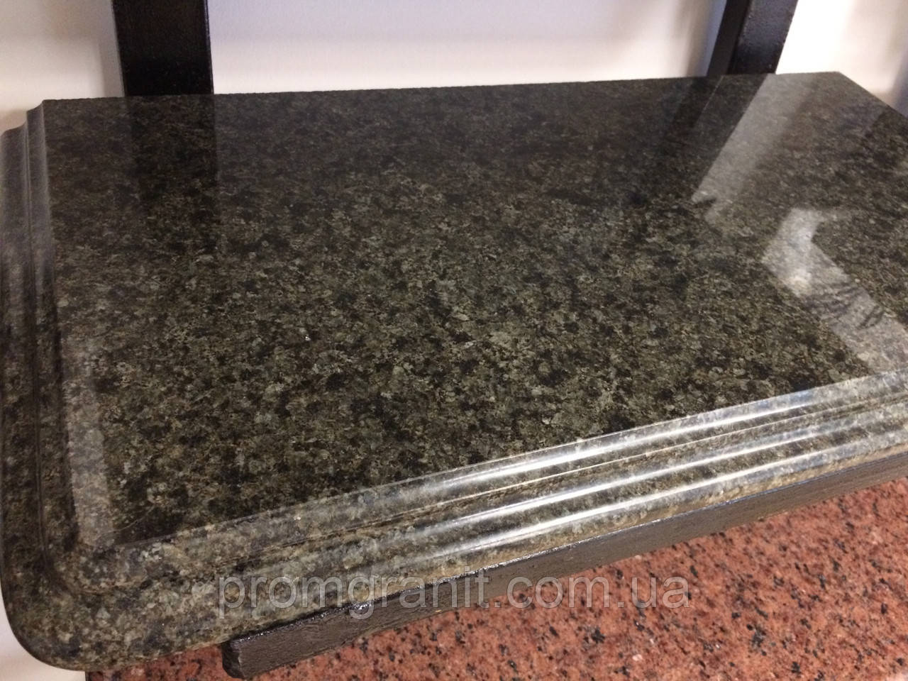 Підвіконня гранітне зелене, фото 1