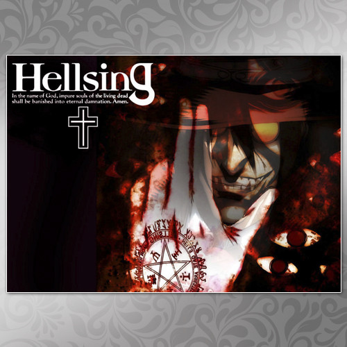 Плакат A4 Аніме Hellsing 002