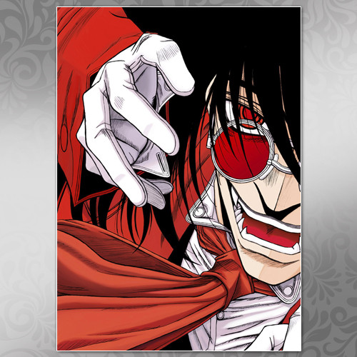 Плакат A4 Аніме Hellsing 013