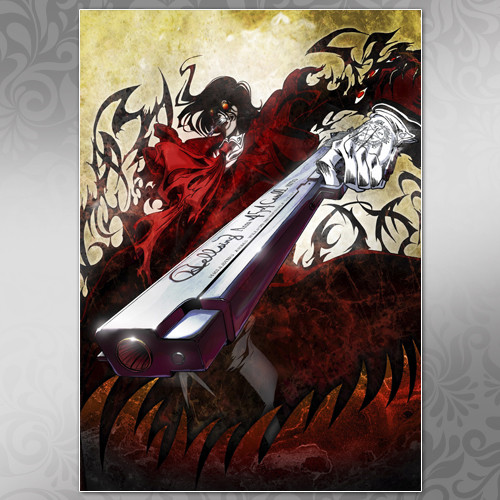 Плакат A4 Аніме Hellsing 015