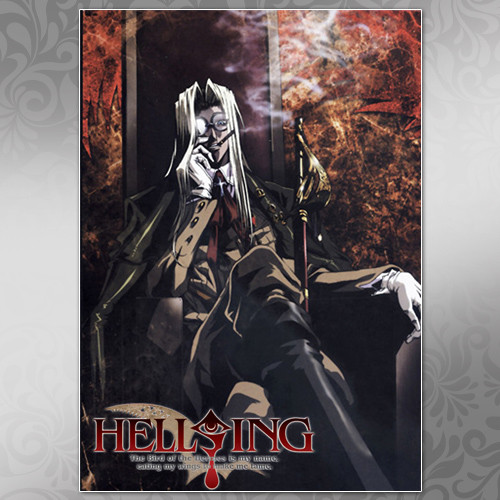 Плакат A4 Аніме Hellsing 017
