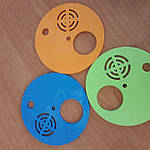 Льотковий загороджувач круглий пластмасовий 3-х елементний, фото 2