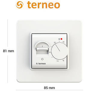 Терморегулятор для теплої підлоги TERNEO mex (DS Electronics) Україна, фото 2