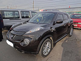 Дефлектори вікон (вітровики) NISSAN JUKE - 5D 2010r→(HEKO)