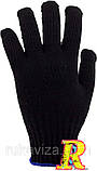 Рукавиці робочі х/б чорна з пвх-покриттям "Doloni" (Україна), фото 2