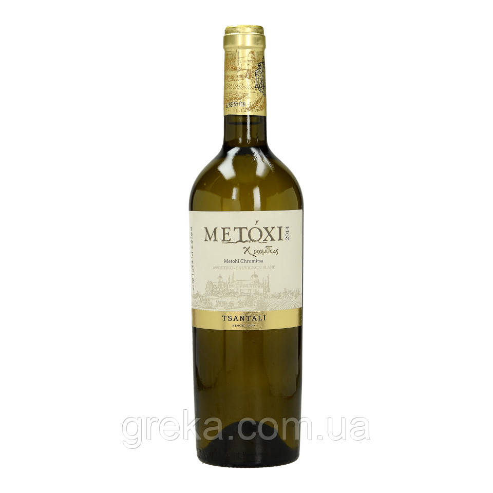 Вино сухое белое "Metoxi Chromitsa", фото 1