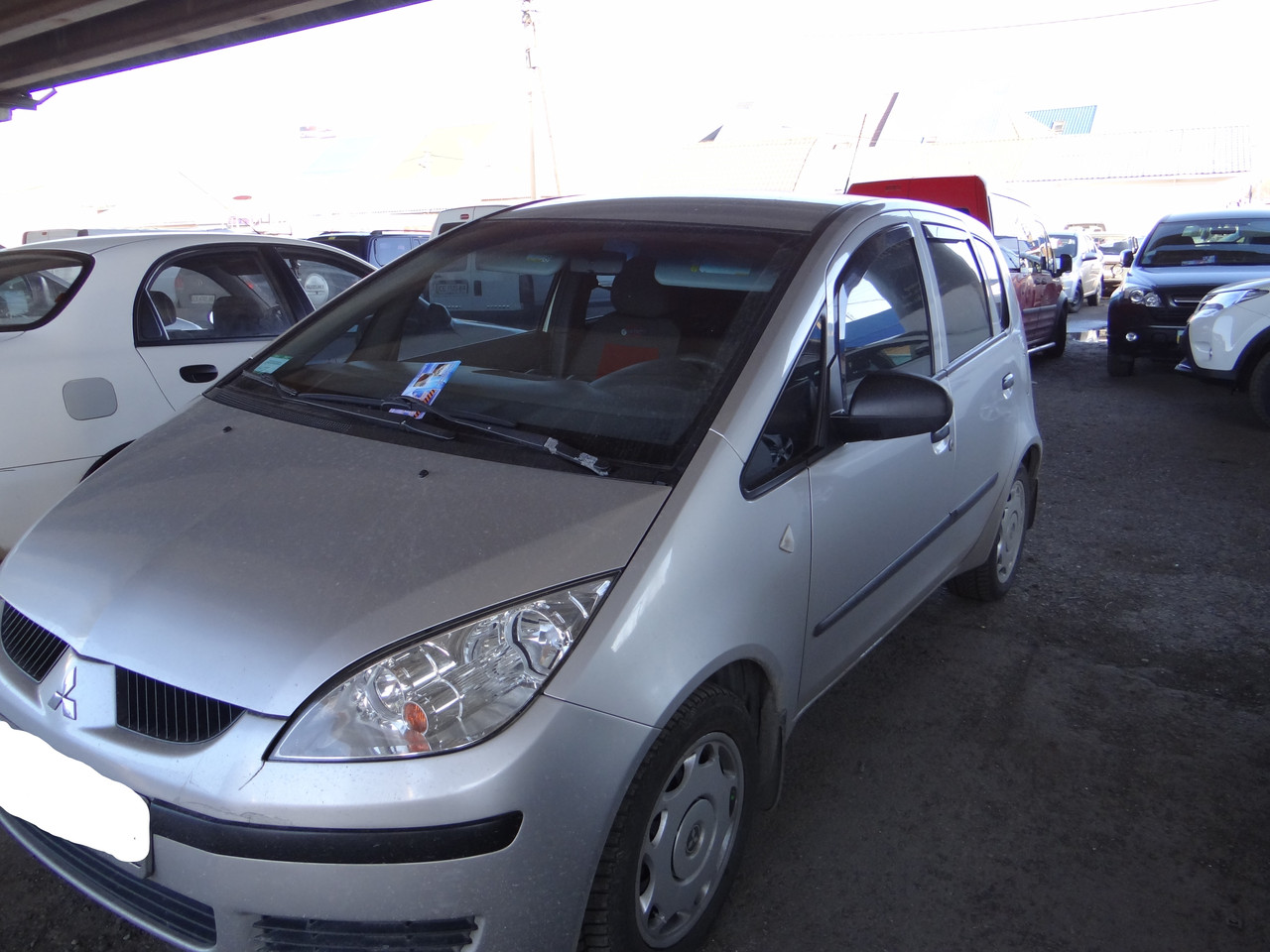 Дефлектори вікон (вітровики) MITSUBISHI COLT 5d 2004-2012r (HEKO)