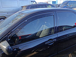 Дефлектори вікон (вітровики) MITSUBISHI LANCER 9 sedan 2003-2007 4 шт. (HEKO)