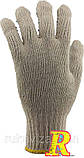Рукавички робочі х/б біла з пвх-покриттям "Бригадир", фото 2