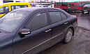 Дефлектори вікон (вітровики) Mercedes E-klasse 211 2003-2009 Sedan 4шт (Heko), фото 2